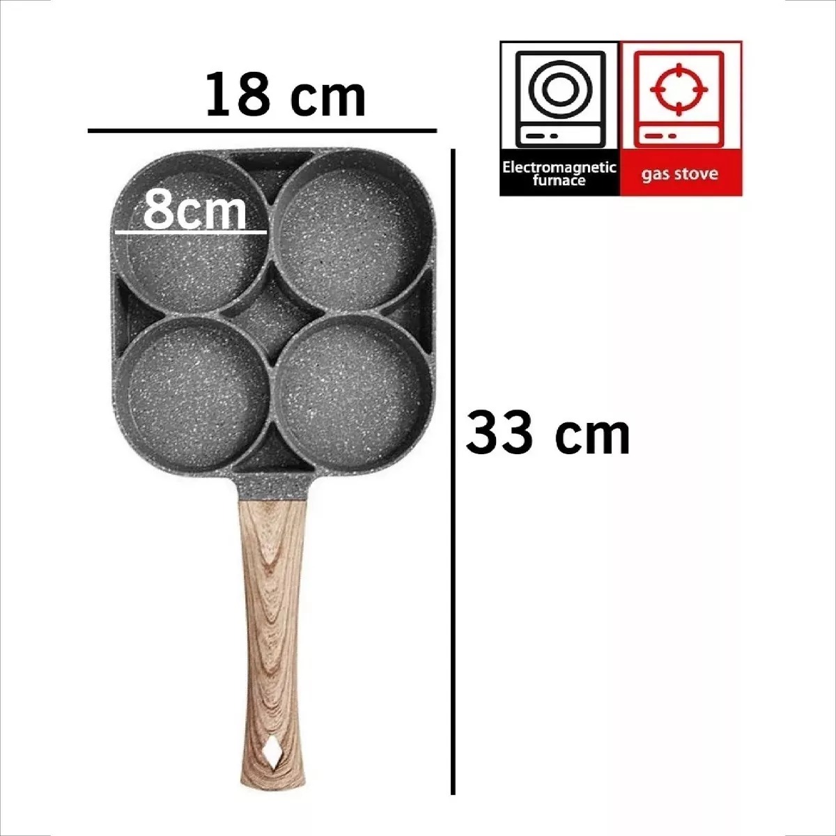 Miniatura 2 de SARTEN CERAMICA  ANTIHADERENTE 4 EN 1